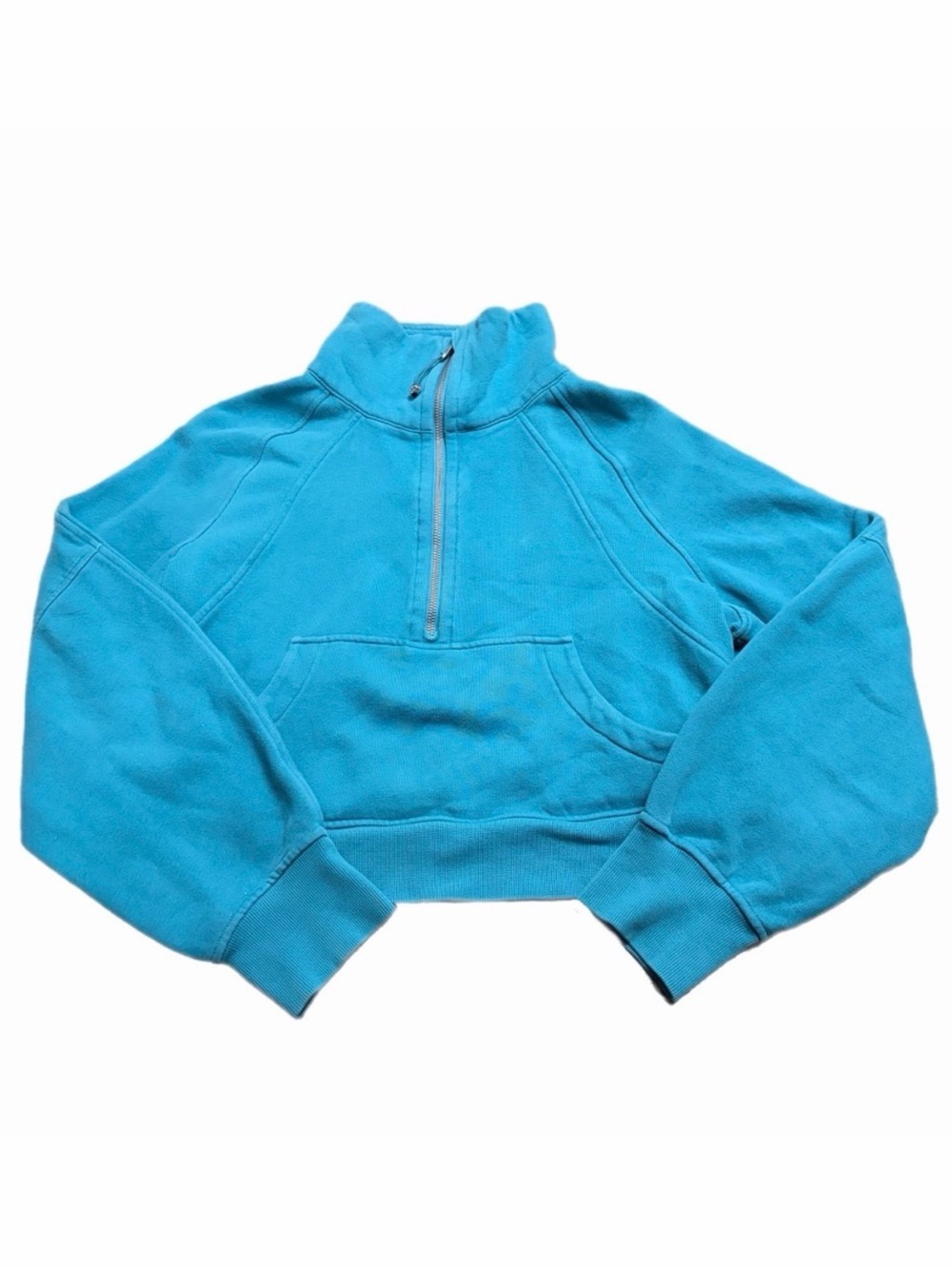 Lululemon Scuba Oversized Funnel Neck Half Zip (Oceanic) Size XS/S